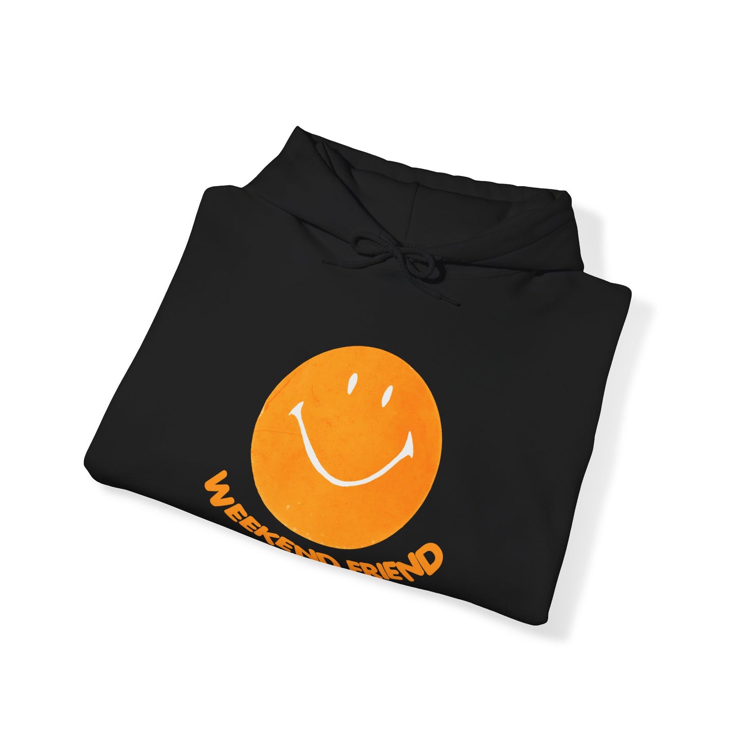 Orange WF Smiley Hoodie