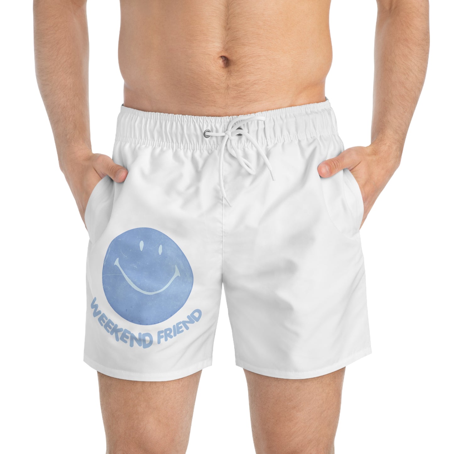 Smiley Face Swim Trunks