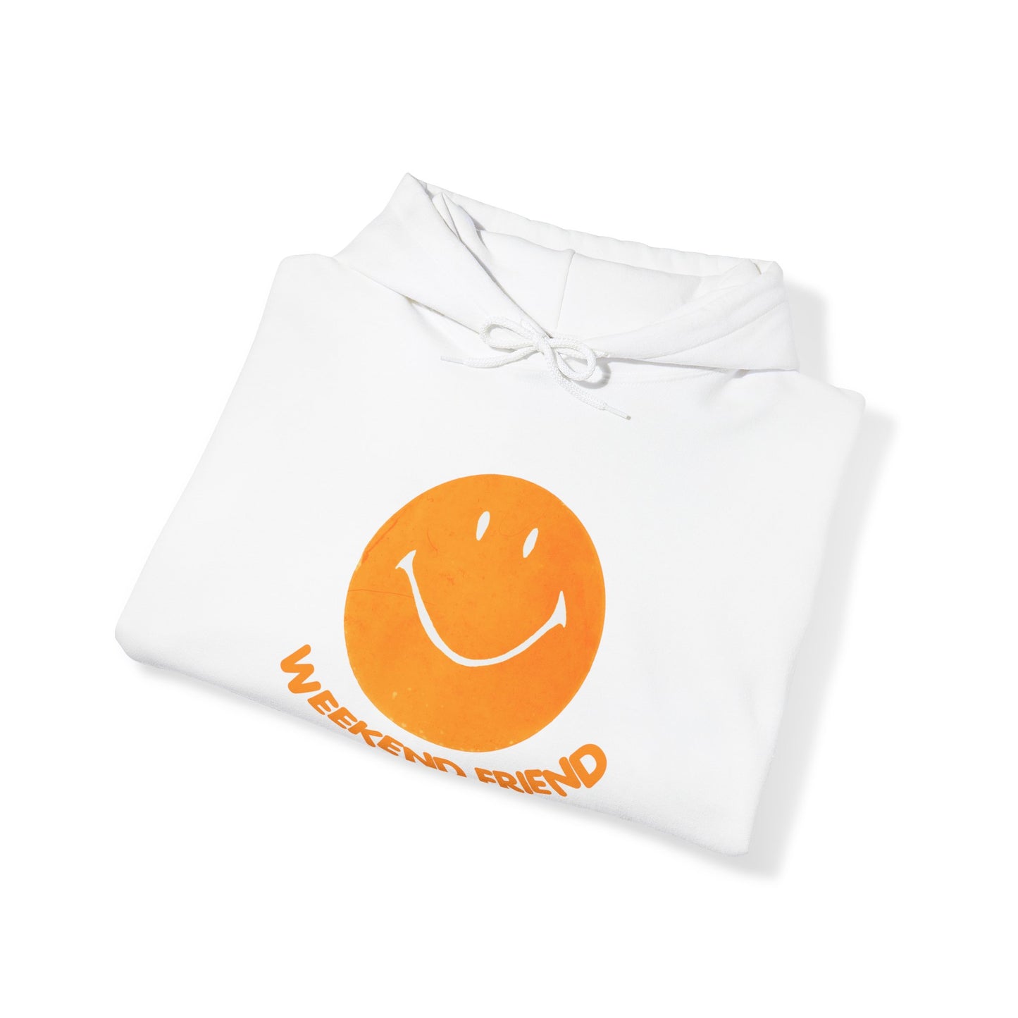 Orange WF Smiley Hoodie