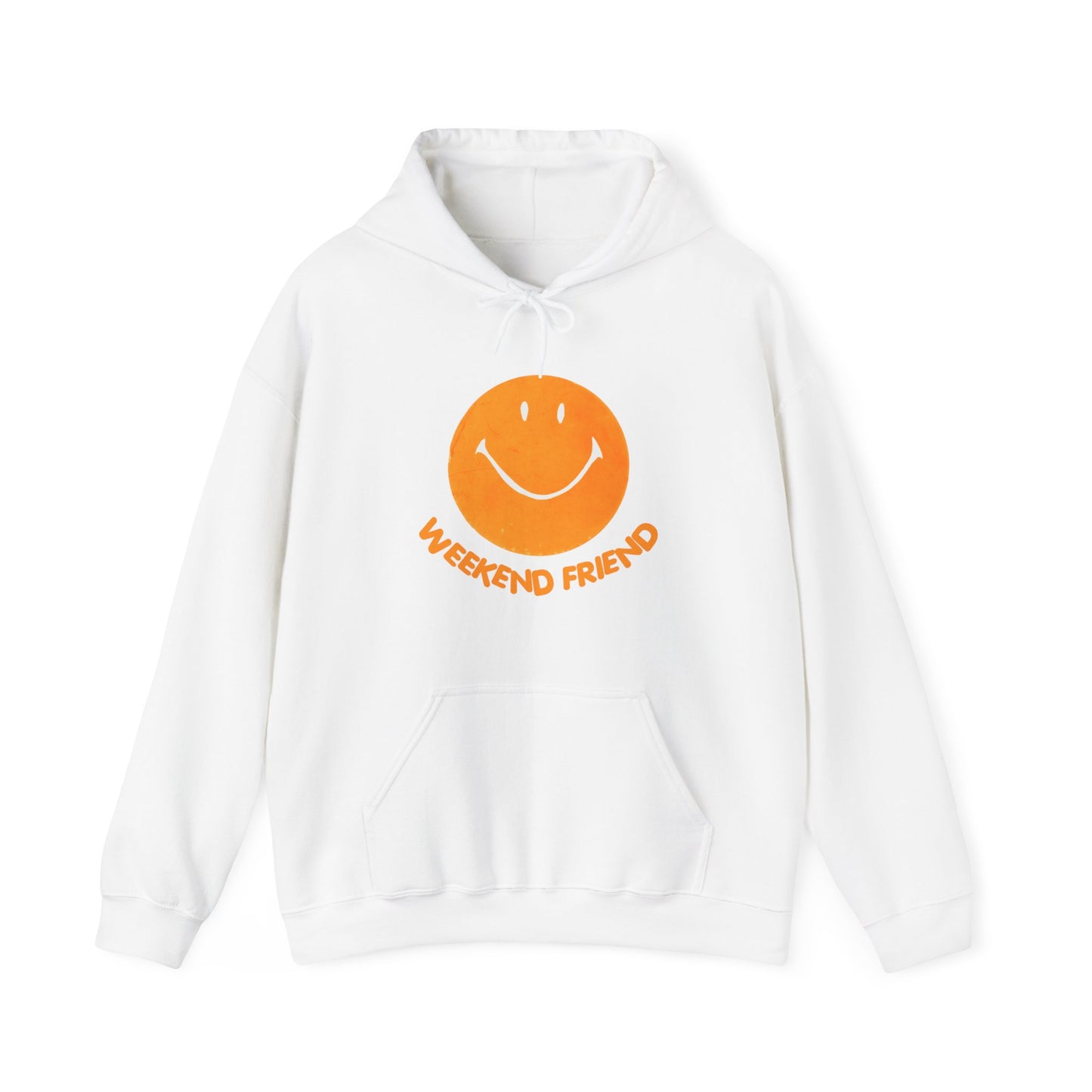 Orange WF Smiley Hoodie