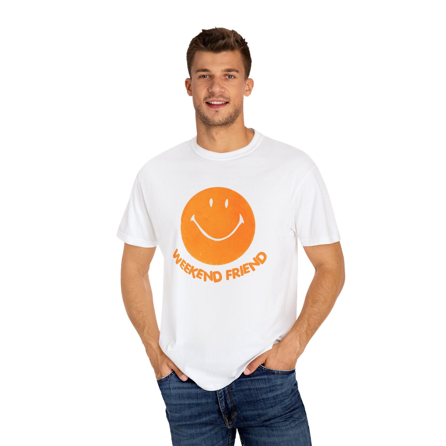 Orange WF Smiley Face T-shirt