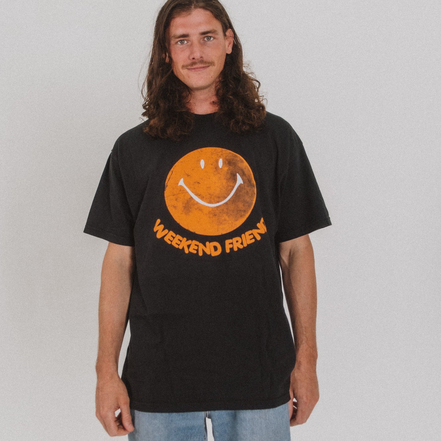 Orange WF Smiley Face T-shirt